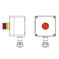 Пост управления взрывозащ. из полиэстера CPE-P-03-(1xP3E(11))-1xKAEPM2MHK-20(C)1Ex d e IIC Т5 Gb / Ex tb IIIC T95град.C Db IP66/КЗ DKC 2231.031.22.11C