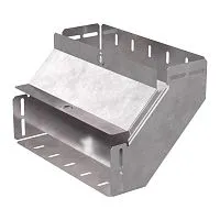 Угол вертикальный внутренний 90град. 300х100 с крышкой Стандарт Промрукав PR16.0533