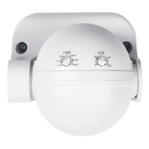 Датчик движения PMS-IR 009 1200Вт 180град. 12м IP44 WH JazzWay 5012912 фото 6