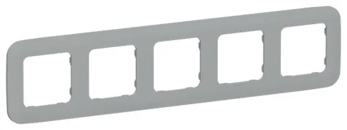 Рамка 5-м СП FLITE РУ-5-А-ФлС сер. IEK FI-M52-31-20-K03