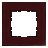 Рамка 1-м G-Glass стекло гранат. JasmartG1001GH