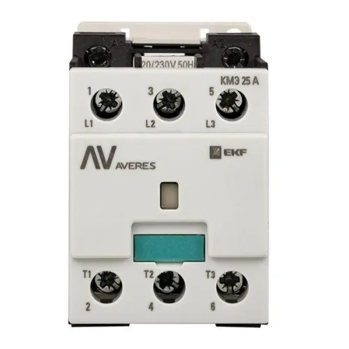Контактор КМЭ 25А кат. 400В AC AVERES EKF ctr-s-25-00-400-av фото 6