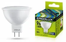 Лампа светодиодная LED-JCDR-9W-GU5.3-6K JCDR 9Вт GU5.3 6500К 172-265В Ergolux 13626