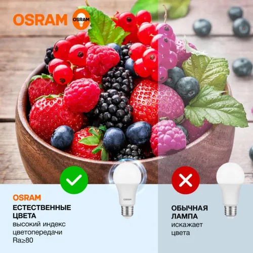 Лампа светодиодная LED Value LVCLA75 10SW/865 10Вт грушевидная матовая E27 230В 10х1 RU OSRAM 4058075578913 фото 5