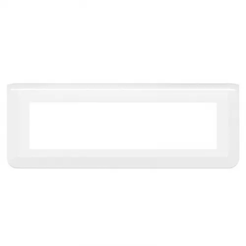 Рамка 8мод. Mosaic бел. Leg 078818L фото 2