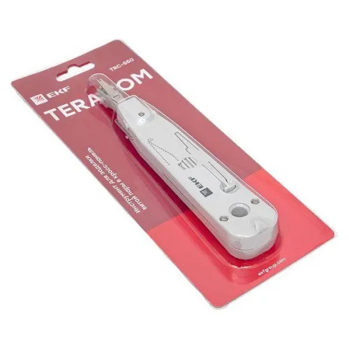 Инструмент для заделки витой пары в кросс-панель TERACOM EKF TRC-S50 фото 11