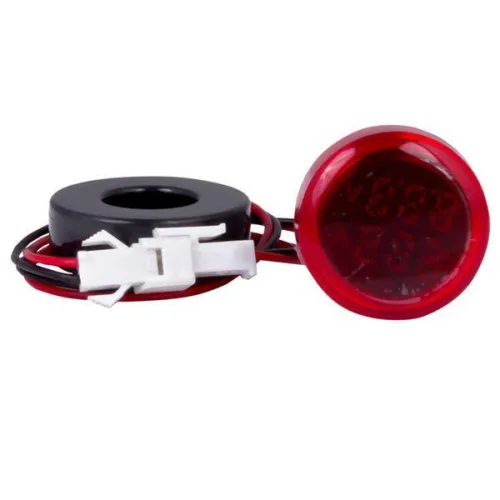 Индикатор значения тока и напряжения ED16-22AVD 100А красн. PROxima EKF ed16-22avd-r фото 3