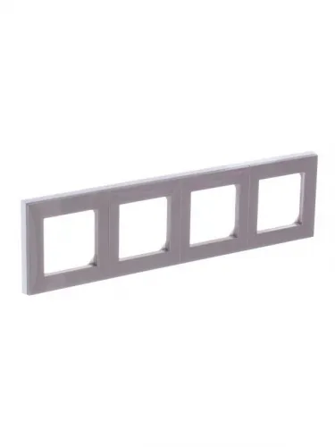 Рамка Levit 4п кофе макиато/бел. ABB 2CHH015040A6018 фото 2
