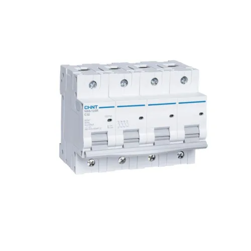 Выключатель автоматический модульный 4п (3P+N) C 100А 20кА NB8-125R (R) CHINT 559821