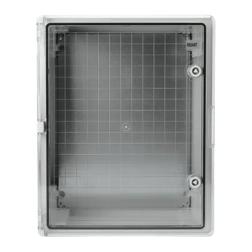 Корпус ЩМПп 500х400х180мм УХЛ1 IP65 с прозр. дверцей и монтажной панелью АБС пластик. Rexant 11-0414 фото 4