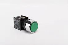 Кнопка (1НО+1НЗ) зел. EMAS KB14DY