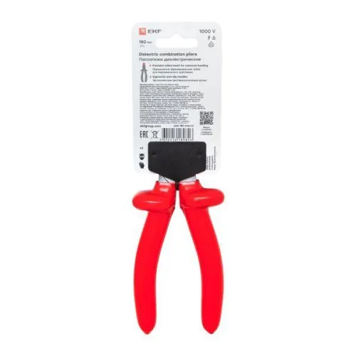 Пассатижи 180мм Master 1000В Basic EKF pas-180-mas-in фото 7