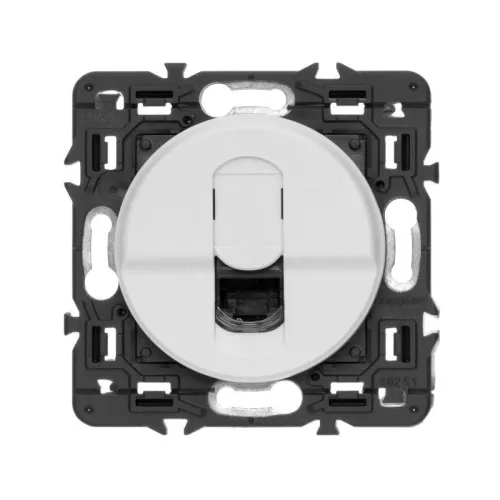 Панель лицевая Celiane для розетки компьютерной RJ45 бел. Leg 068251 фото 3