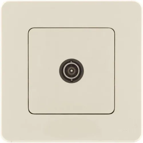 Розетка телевизионная оконечная TV Inspiria 10дБ 5-862мГц механизм сл. кость IEK 673871 фото 2