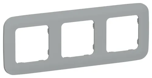 Рамка 3-м СП FLITE РУ-3-А-ФлС сер. IEK FI-M32-31-20-K03