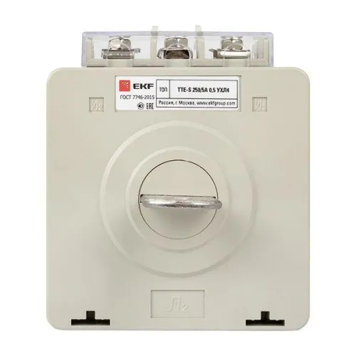 Трансформатор тока ТТЕ-А 250/5А кл. точн. 0.5 с клеммой напряжения PROxima EKF tte-S-250 фото 4