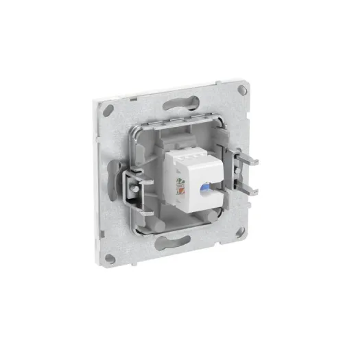 Розетка компьютерная 1-м KANT RJ45 кат.5E без шторки бел. песок DKC 7010663 фото 5