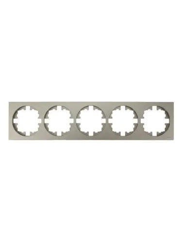 Рамка 5-м OSEN горизонт. квадрат титан LEZARD 743-3700-150