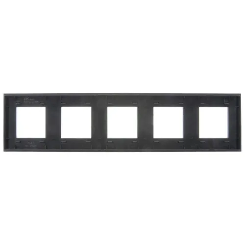Рамка 5-м SKANDY SK-F25G стекло графит IEK SK-M52-G-K53 фото 4
