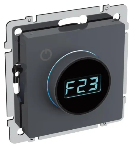 Термостат электронный с индик. BRITE СП IP20 ТС10-1-БрМ механизм маренго IEK BR-RT11-K35