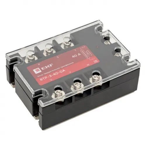 Реле твердотельное трехфазное RTP-40-DA PROxima EKF rtp-3-40-da фото 6