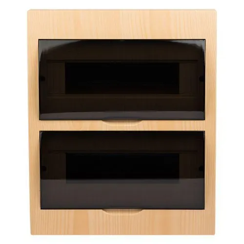 Щит ЩРН-П-24 IP41 светлое дерево PROxima EKF pb40-n-24-light фото 4