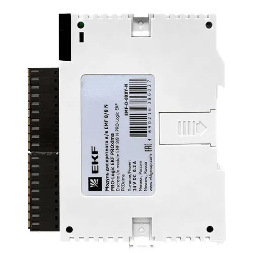 Модуль дискретного в/в EMF 8/8 N PRO-Logic PROxima EKF EMF-D-8X8Y-N фото 10