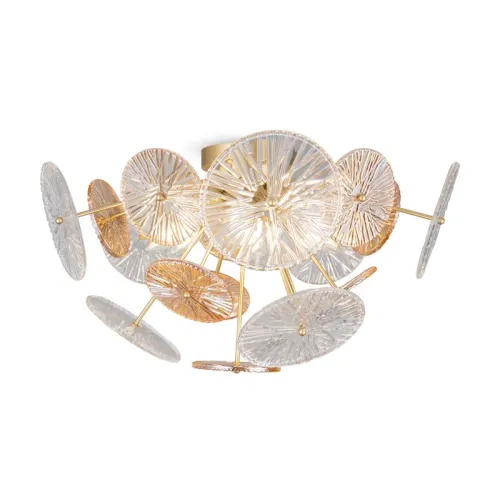 Светильник Brillia 60Вт E14х6 IP20 потолочн. Freya FR5274CL-06G фото 9