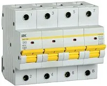 Выключатель автоматический модульный 4п D 63А 15кА ВА47-150 KARAT IEK MVA50-4-063-D