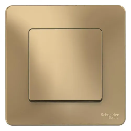 Выключатель 1-кл. СП Blanca 10А IP20 (сх. 1) 250В титан SE BLNVS010104 фото 3
