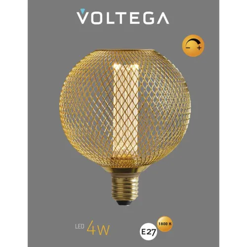 Лампа светодиодная Loft Led DP82293 4Вт 1800К E27 DIM Voltega 8566 фото 2
