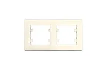 Рамка 2-м Karea RIZZ крем Makel 88010702