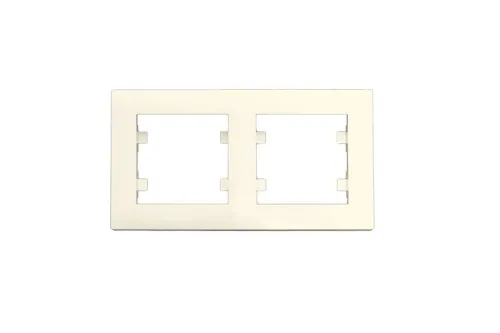 Рамка 2-м Karea RIZZ крем Makel 88010702
