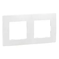 Рамка 2-м Etika бел. IEK 672502