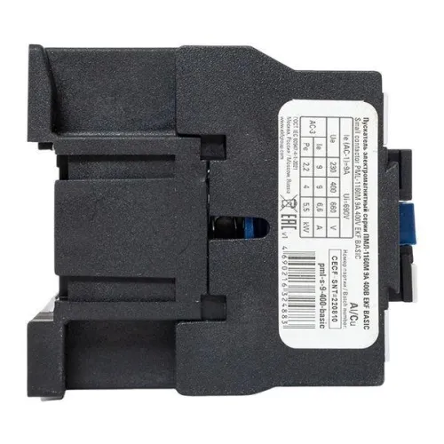 Пускатель ПМЛ-1160М 9А кат. 400В AC Basic EKF pml-s-9-400-basic фото 4