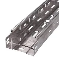 Лоток перфорированный 100х50 L3000 1мм Стандарт (уп.6м) Промрукав PR16.2284