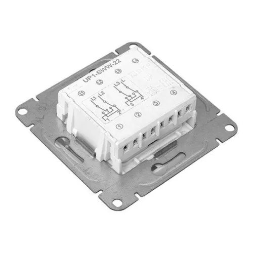 Выключатель перекрестный 2-кл. СП Эпика механизм бел. EKF UP1-SWW-22 фото 10