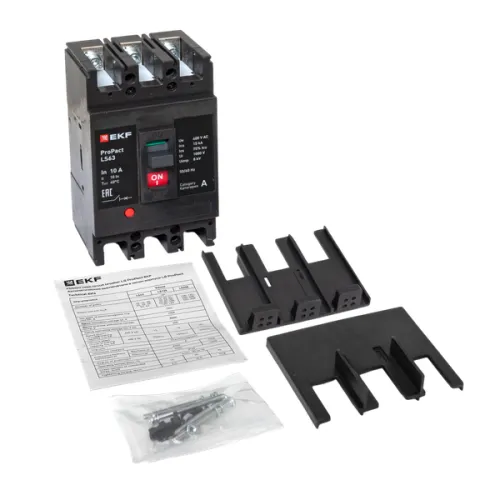 Выключатель автоматический 3п 10А 15кА LS63 ProPact EKF mccb-63-15-3-10-ls фото 12