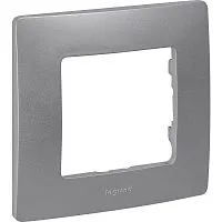 Рамка 1-м Etika алюм. IEK 672551