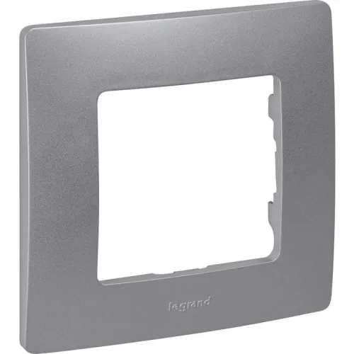 Рамка 1-м Etika алюм. IEK 672551