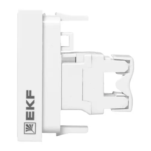 Розетка компьютерная 1мод. RJ45 кат.5E EKF E1MK015E-135-10 фото 5