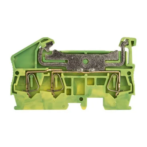 Колодка клеммная ST-2.5 3 вывода земля пружинная EKF plc-jxb-st-2.5-3-pen фото 3