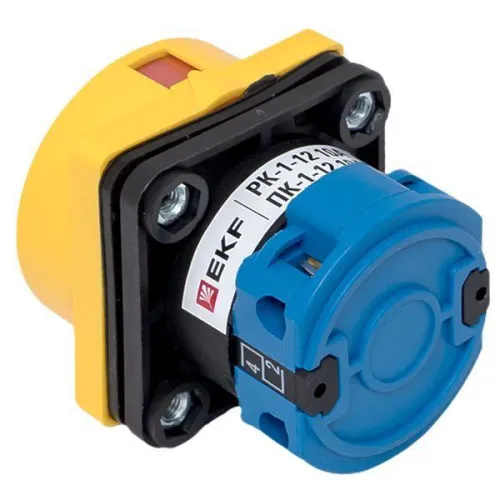 Переключатель кулачковый ПК-1-12 10А 2п "0-1" с блокировкой IP65 PROxima EKF pk-1-12-10-a65 фото 11