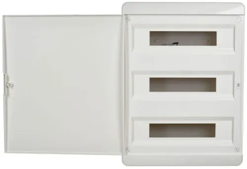 Корпус ЩРВ-П-54 TEKFOR IP41 бел. дверь пластик. IEK TF5-KP13-V-54-41-K01-K01 фото 3