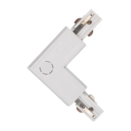 Аксессуар к шинопроводу трехфазному 3P PTR CL-WH OUT коннектор внешний Pro+ бел. JazzWay 5063136