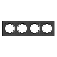 Рамка 4-м Афина универс. графит Universal A0046-Gr