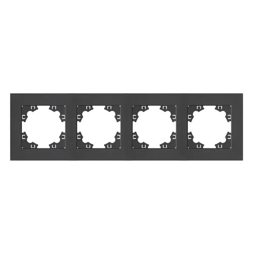 Рамка 4-м Афина универс. графит Universal A0046-Gr