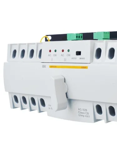 Устройство автоматического ввода резерва АВР 63А KARAT АВР-2 LITE модульное IEK MAT20-063 фото 10