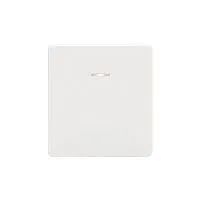 Переключатель перекрестный 1-кл. СП ROUND 10А с подсветкой перламутр Kranz KR-78-0718-1