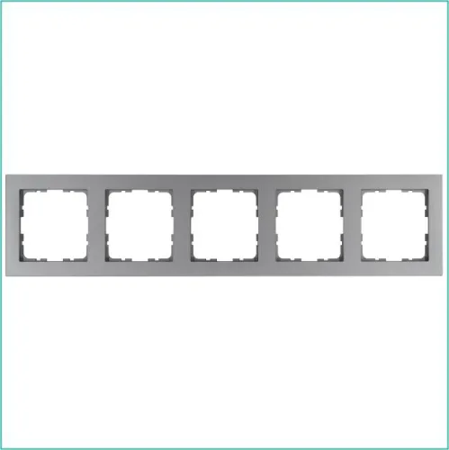 Рамка 5-м G-Classic алюм. Jasmart G1005S